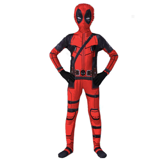 Deadpool 3D Printed Costume for Kids