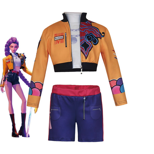 2025 K-POP Demon Hunters Rumi Mira Zoey Costumes