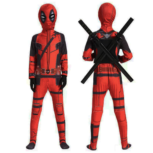Deadpool 3D Printed Costume for Kids