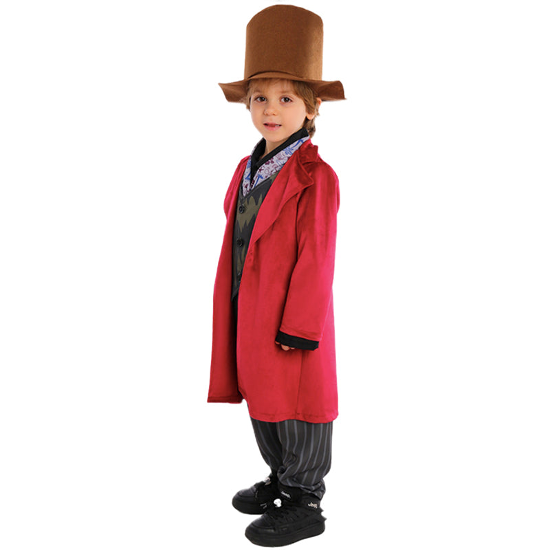 WONKA - 2024 Willy Wonka Costume for Kids
