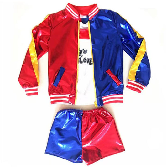 Harley Quinn Embroidered Costume for Adults