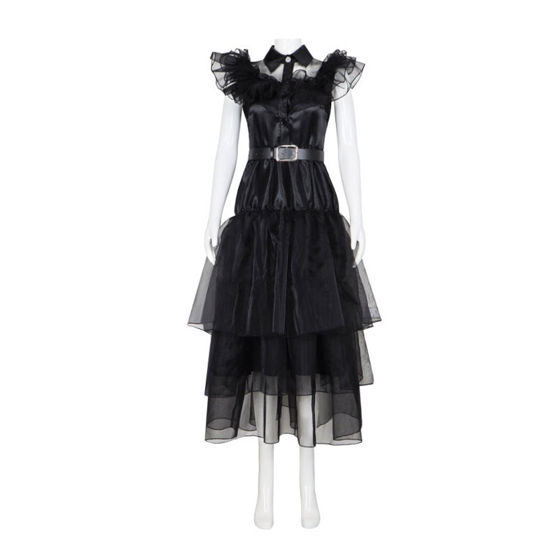 Wednesday Addams Costumes - Parent-child Outfit