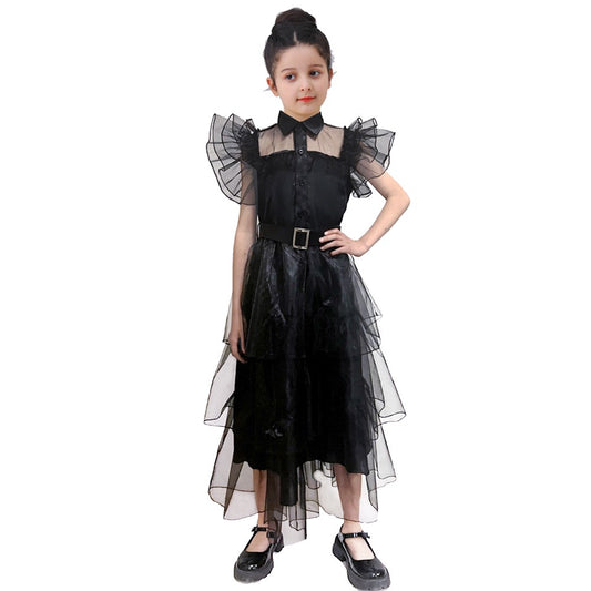 Wednesday Addams Costumes - Parent-child Outfit