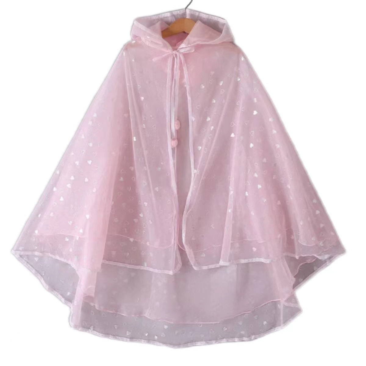 Sparkling Tulle Princess Cape for Girl