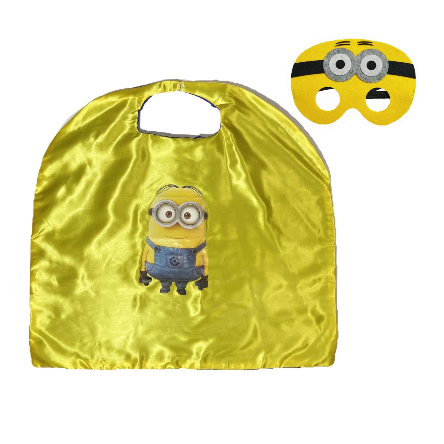 Superhero Cape and Mask Set - Cartoon Costume