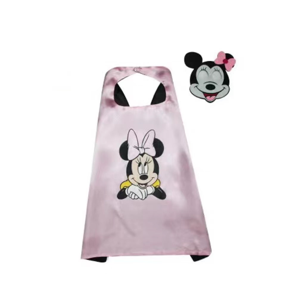 Superhero Cape and Mask Set - Cartoon Costume