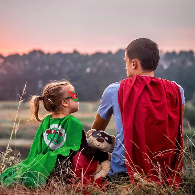 Superhero Cape and Mask Set - Ninja Turtle Costume
