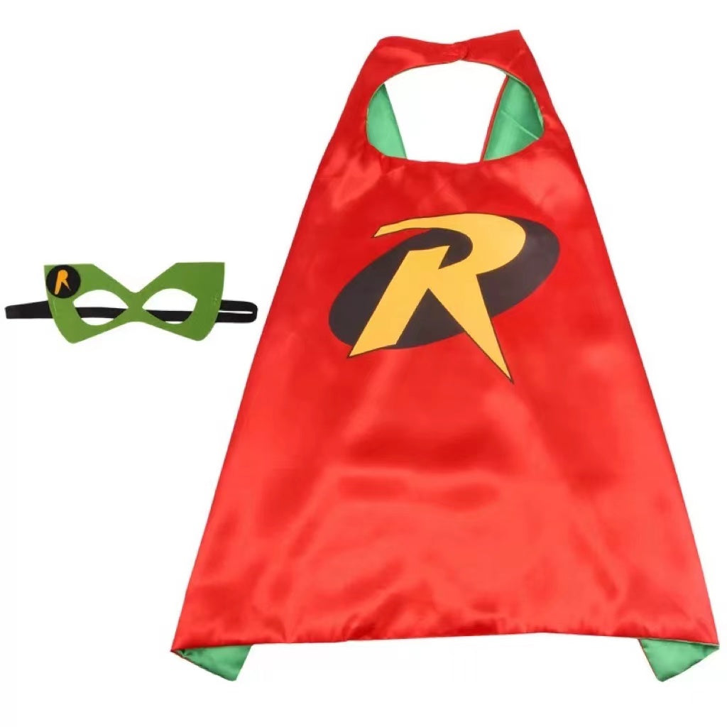 Superhero Cape and Mask Set for Kids