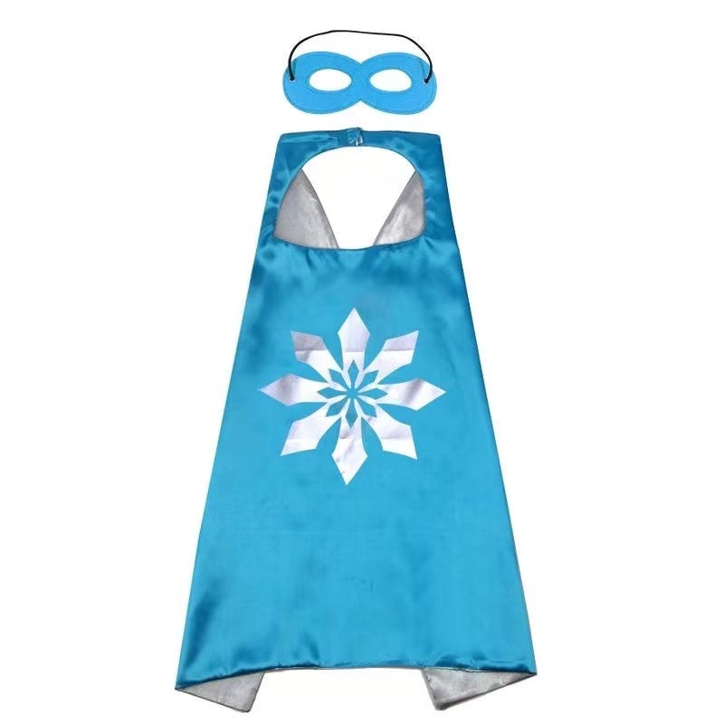 Superhero Cape and Mask Set - Princess Costume for Girl