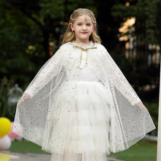 Girl Summer Princess Cape