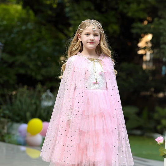 Girl Summer Princess Cape