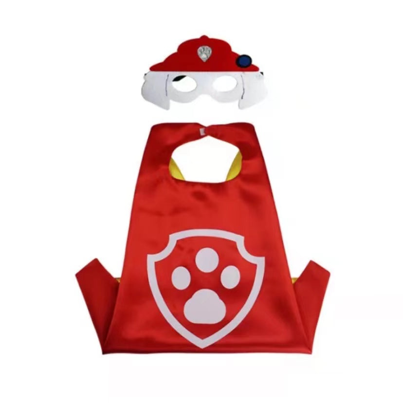 Superhero Cape and Mask Set - PAW Patrol Costume