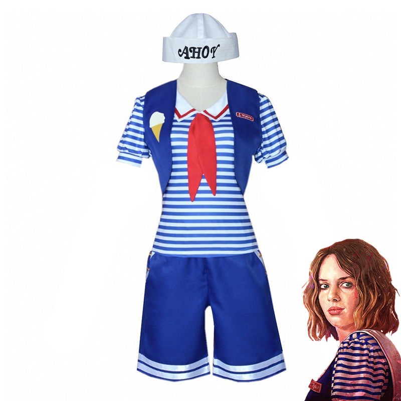 Stranger Things - Scoop Ahoy Robin Buckley Costume for Adults