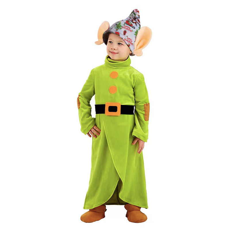 Snow White Seven Dwarfs Dopey Costume for Kids PTY Boutique