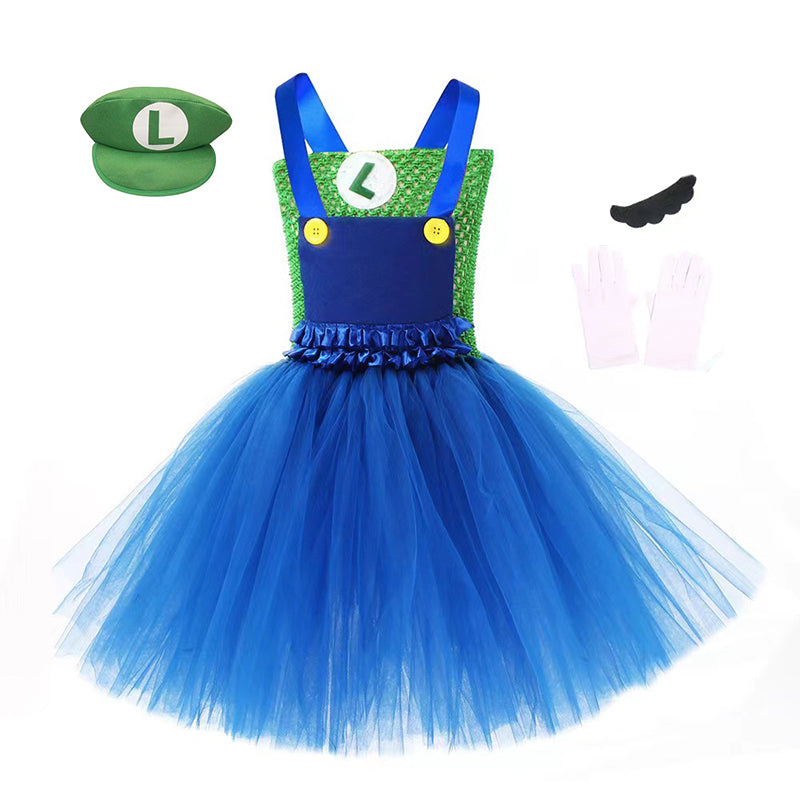 Super Mario Bros. Costume for Little Girls