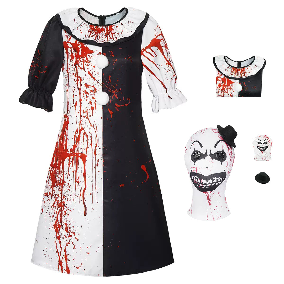 Family Terrifier Halloween Bloody Costume