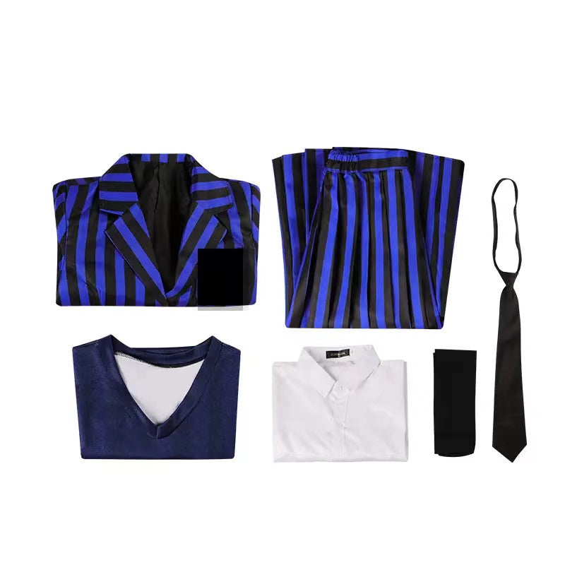Wednesday Addams Costumes - Parent-child Outfit