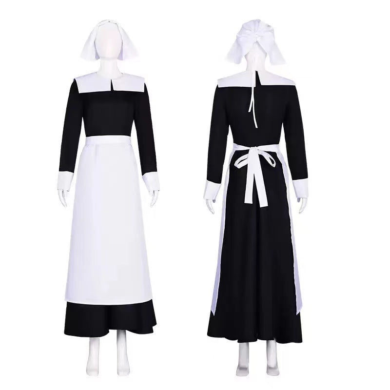 Wednesday Addams Costumes - Parent-child Outfit