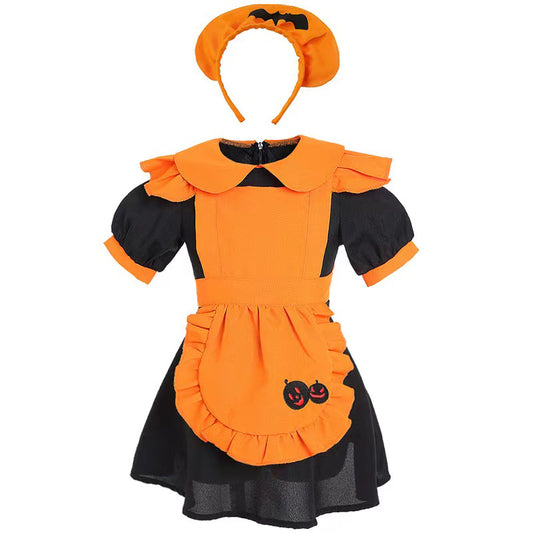 Halloween Pumpkin Costume - Parent-child Outfit
