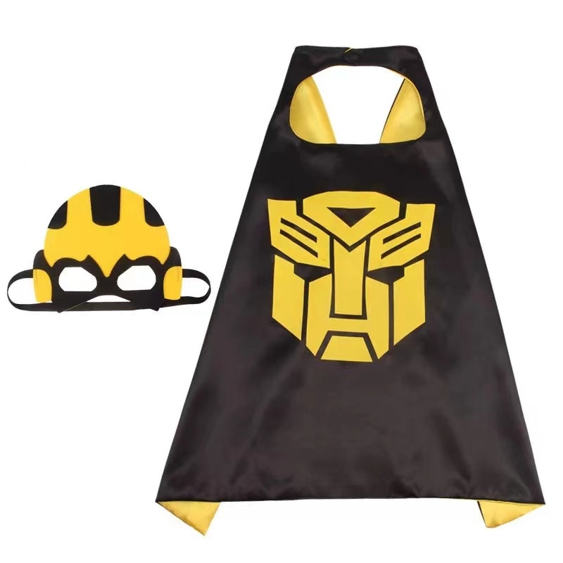 Superhero Cape and Mask Set - Transformers Costume