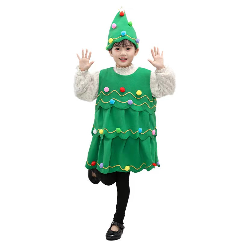 Christmas Tree Costume For Children