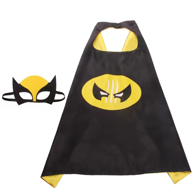 Superhero Cape and Mask Set for Kids